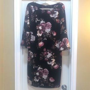 Black floral